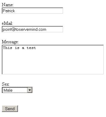 Submit Form Entry Sample